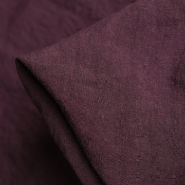 Bedford Plum Washed Linen