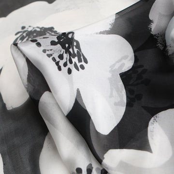 Moonflower Silk Chiffon