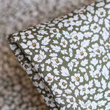 Feather Meadow Olive  - Liberty Tana Lawn™