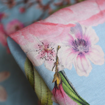 Pastel Botanica - Printed Linen