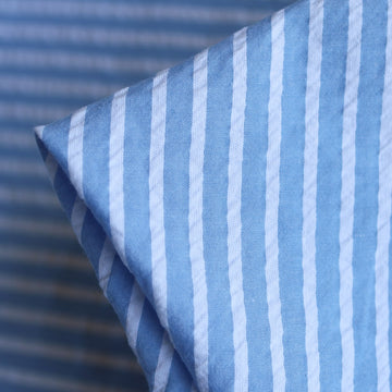 Naxos Blue Seersucker