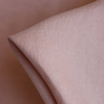 Zoe Rose Pink Linen Twill