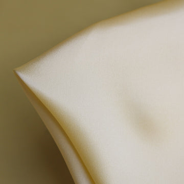 Lemon Silk Satin