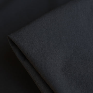 Issey Poplin Black - Typewriter Cotton - Vintage Wash