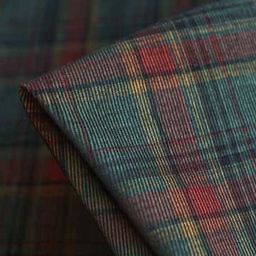 Aiko Green/Rust Corduroy