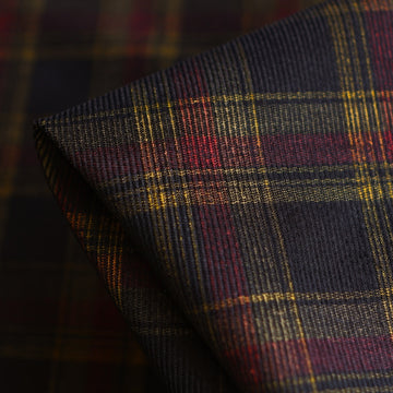 Aiko Black/Red Corduroy