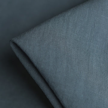 Maya Steel Teal Hemp - Sandwashed Finish