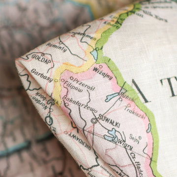 Map It Out Printed Linen