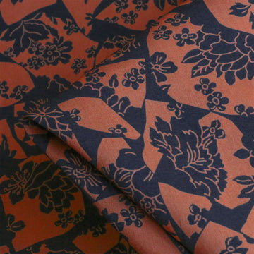 Ancient Clay/Navy - Liberty Tana Lawn™