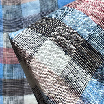 Everly Check Water Linen