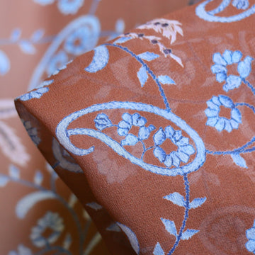 Georgia Fleur Silk Georgette