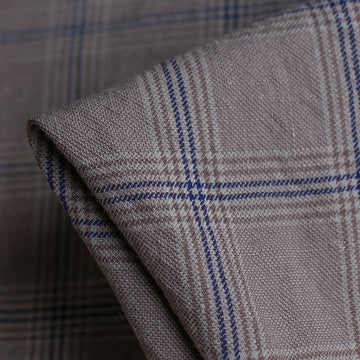 Beluga Check Linen/Wool