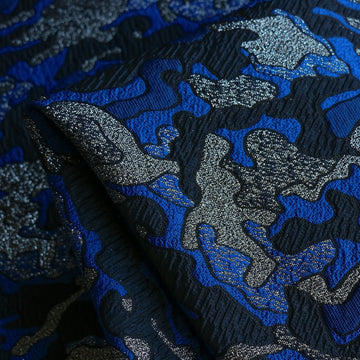 Faire Cobalt Jacquard