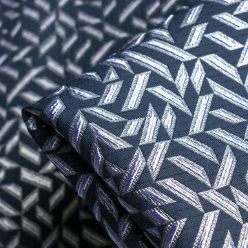 Silver Leaves Jacquard