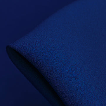 Cady Cobalt Satin-Backed Crepe