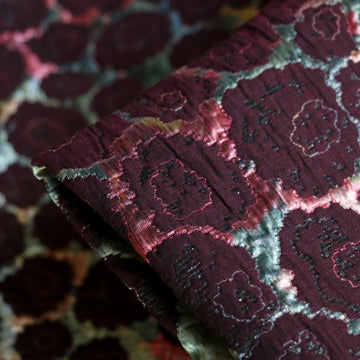 Garnet/Verde Jacquard