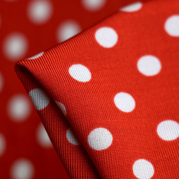 Terracotta Spot Slinky Jersey