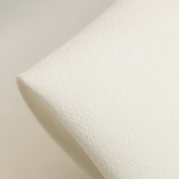 Cady Ivory Satin-Backed Crepe