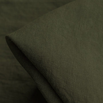 Linford Olive Washed Linen