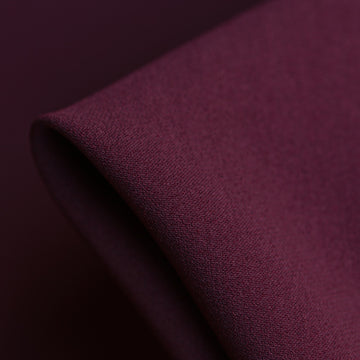 Monika Plum Stretch Crepe Cady