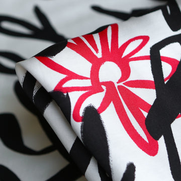 Live Free Viscose Sateen