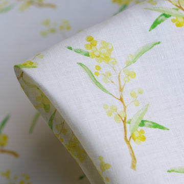 Bush Blossom Printed Linen