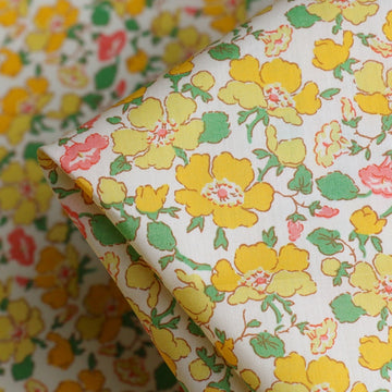 Mrs Stoneley Yellow - Liberty Tana Lawn