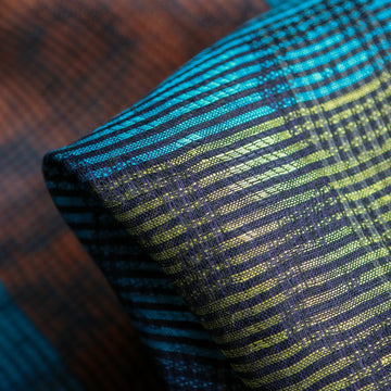 Ottavia's Check Linen Jacquard