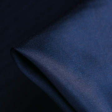 Catwalk Navy Satin Backed