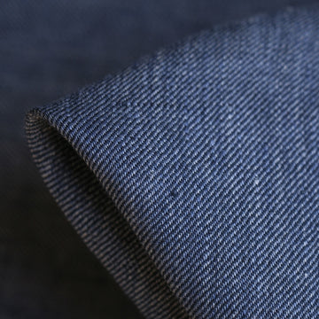 Trevi Blue Linen Twill