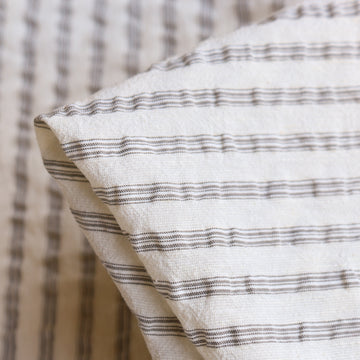 Hutton Stripe Grey/Natural