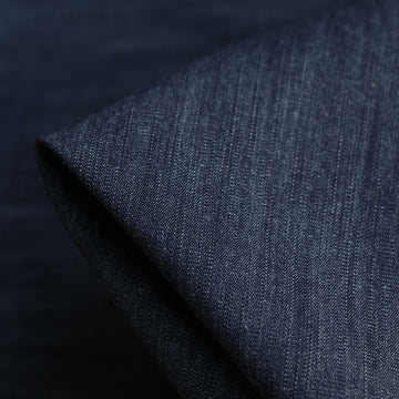 Emma Navy - Double Sided Stretch Denim