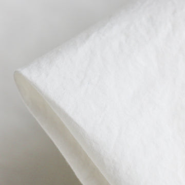 Zumi Poplin Off White - Washer Finish