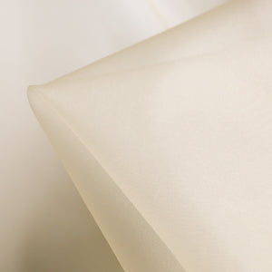 Warm Lemon Silk Organza