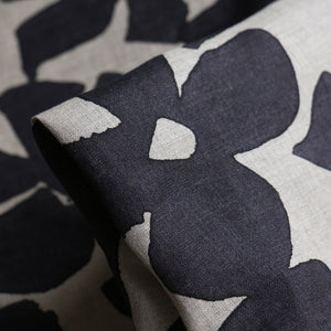 Sakura Bloom Sesame Linen