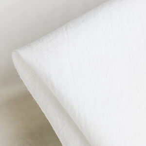 Akira Poplin Milk - Typewriter Cotton - Washer Finish