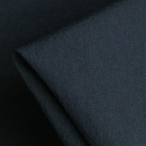 Akira Poplin Navy - Typewriter Cotton - Washer Finish