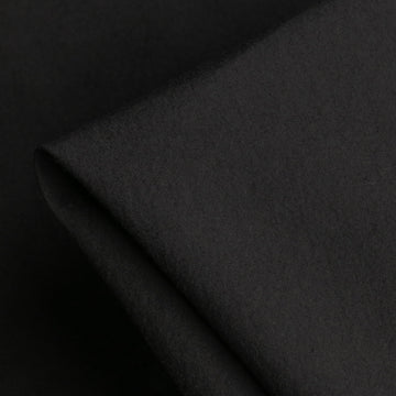 Akira Poplin Black - Typewriter Cotton - Washer Finish