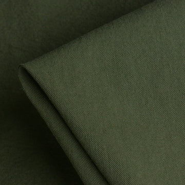 Neru Olive Cotton/Wool Drill