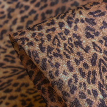 Toffee Mini Cat - Ramie Voile