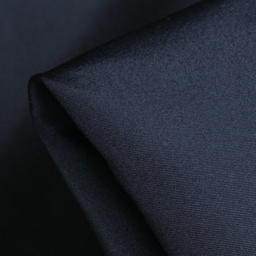 Ottoman French Navy Silk Taffeta