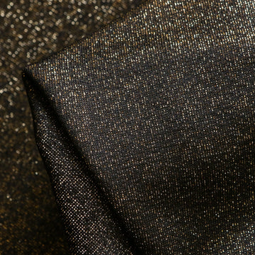 Glitter Gold Black Jersey