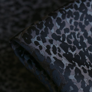 Feline Jacquard Charcoal/Black