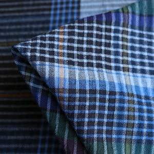 Madras Blue - Yarn Dyed Check