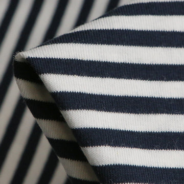 Little Navy White Jersey