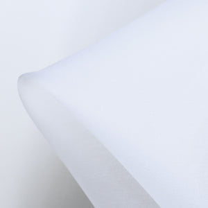 White Silk Organza