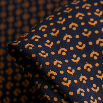 Toffee Buds Viscose Crepe