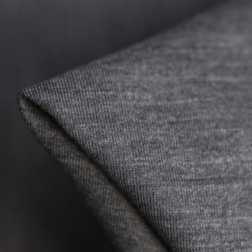 Camellia Grey Wool Jersey