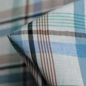 Romy Check Linen/Viscose