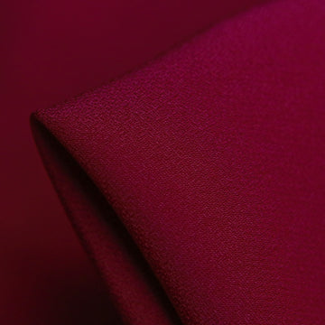 Cady Carmine Red Satin-Backed Crepe